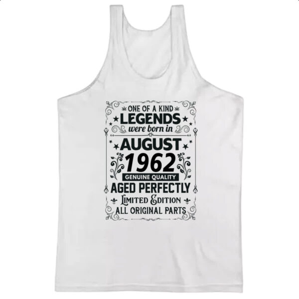 Camiseta Regata Legends Were Born AGO-1962
