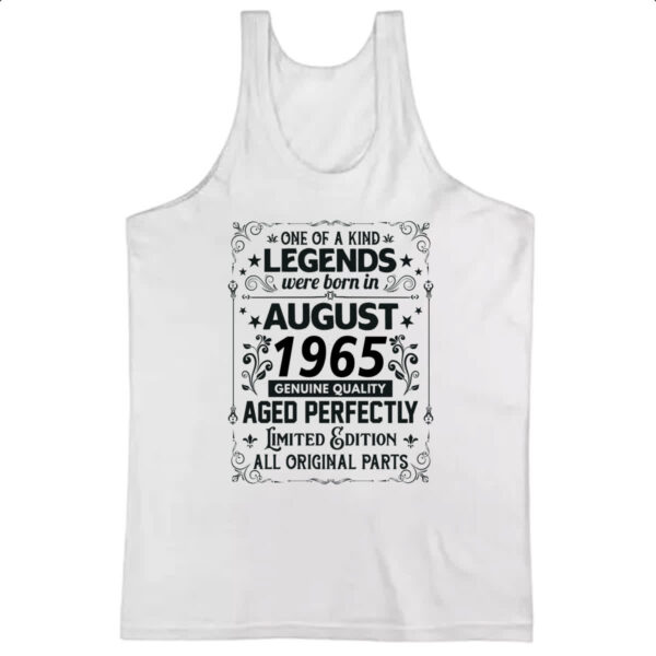 Camiseta Regata Legends Were Born AGO-1965