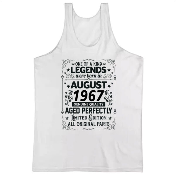 Camiseta Regata Legends Were Born AGO-1967