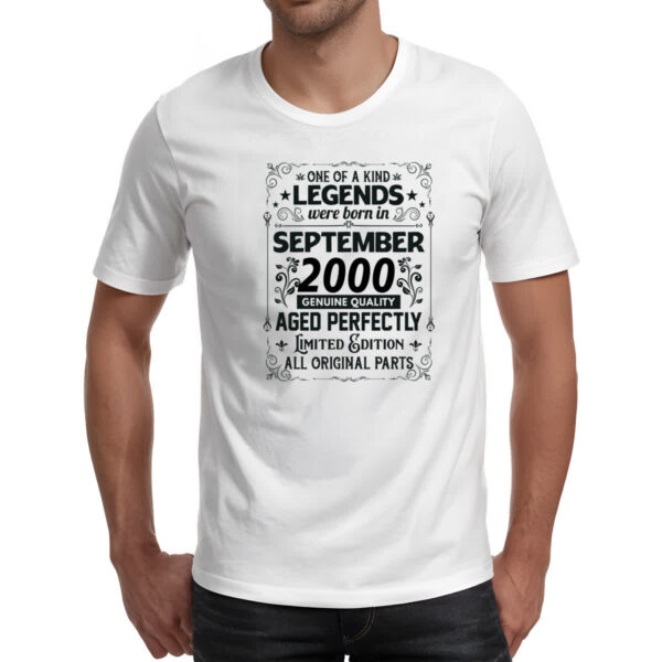 Camiseta Unissex Legends Were Born SET-2000 - Imagem 2