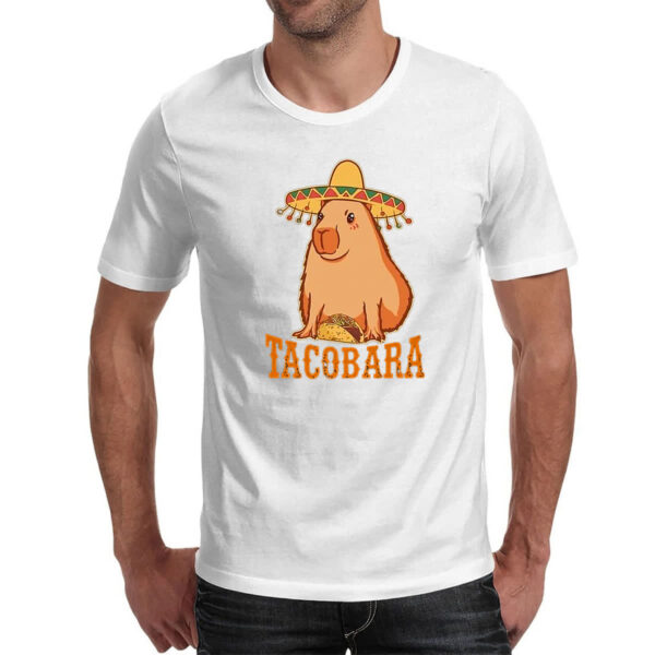 Camiseta Unissex Tacobara capivara - Imagem 2