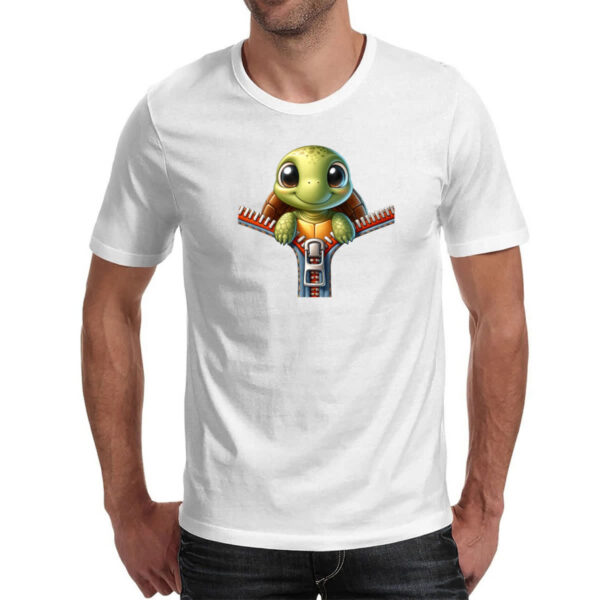 Camiseta Unissex Tartaruga no ziper - Imagem 2
