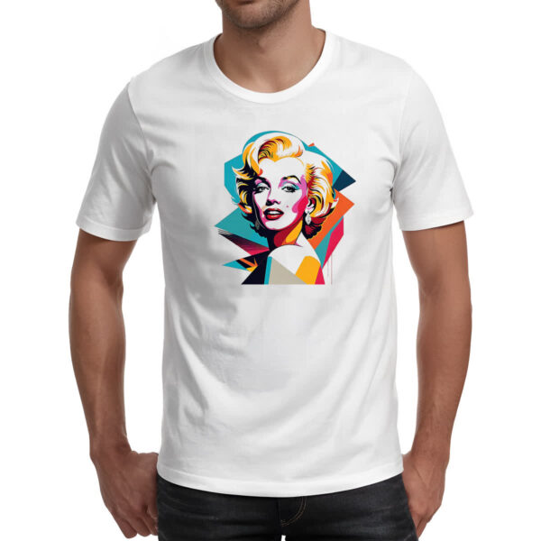 Camiseta Unissex Marilyn Monroe Portait - Imagem 2