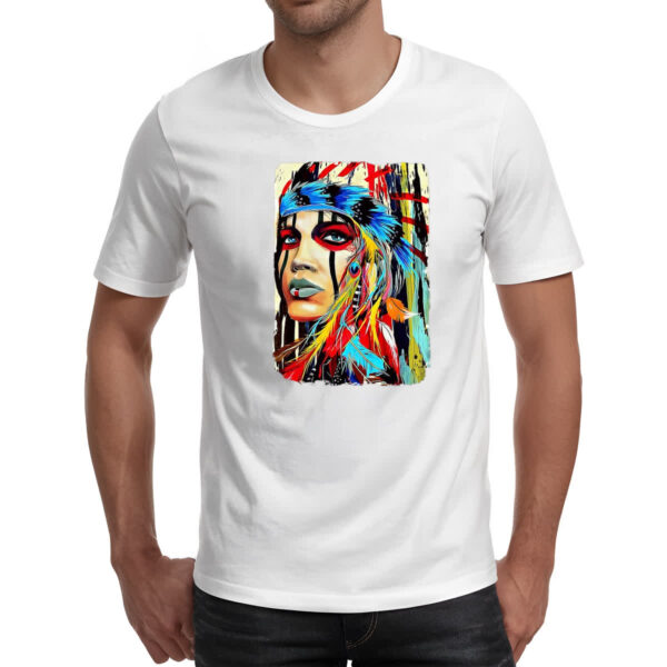 Camiseta Unissex India Americada Print Color - Imagem 2