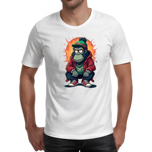 Camiseta Unissex Macaco Gang Street - Imagem 2