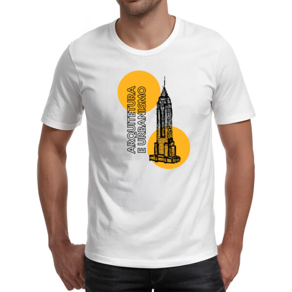 Camiseta Unissex Arquitetura e urbanismo - Imagem 2