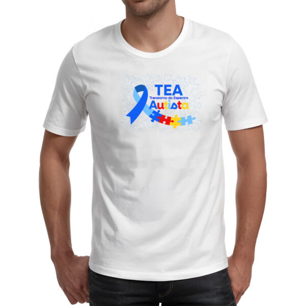 Camiseta Unissex Autismo TEA Transtorno Espectro - Imagem 2