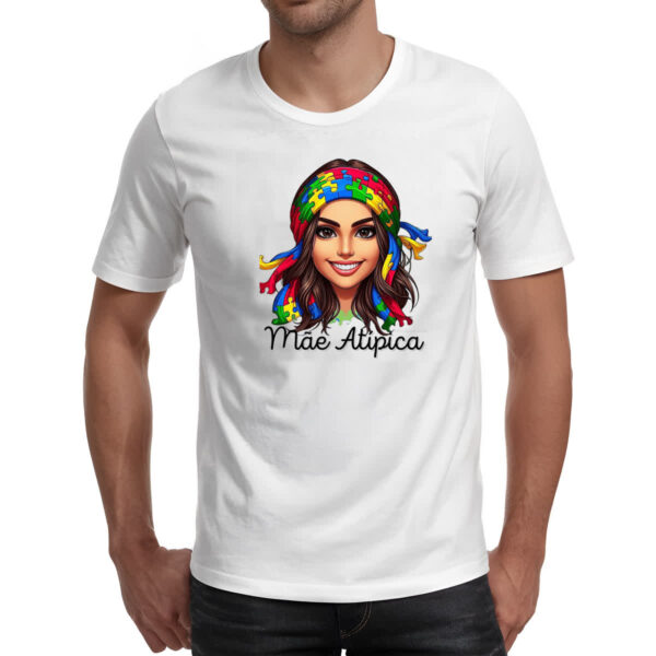 Camiseta Unissex Mae Atipica Autismo - Imagem 2