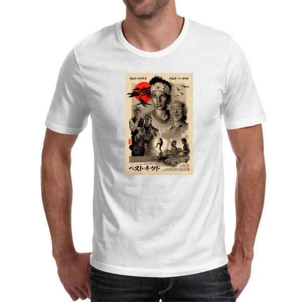 Camiseta Unissex The Karate Kid Poster Japao - Imagem 2