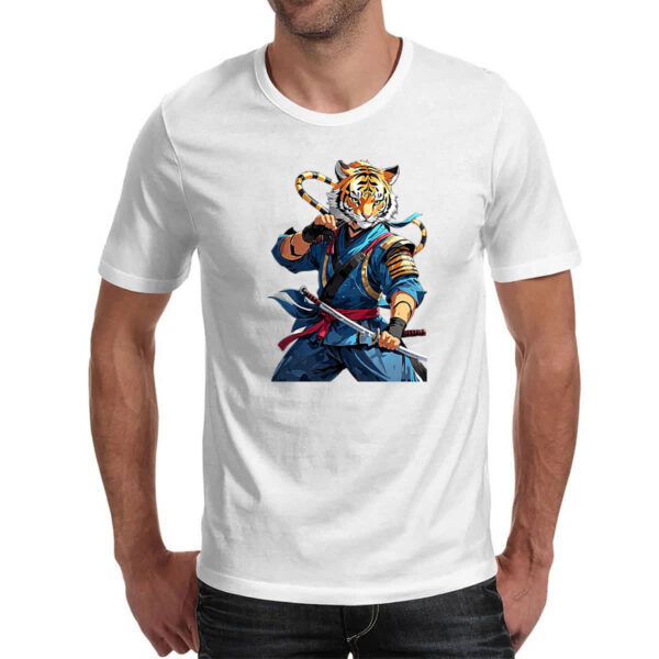 Camiseta Unissex Tigre Ninja - Imagem 2