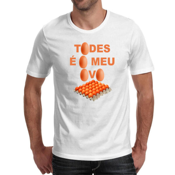 Camiseta Unissex Todes e o meu ovo - Imagem 2