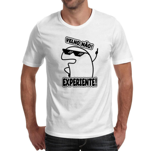 Camiseta Unissex Velho nao experiente flork - Imagem 2