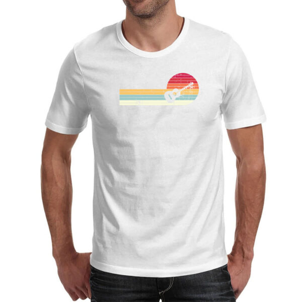 Camiseta Unissex Violao Espiral Sunset Art - Imagem 2