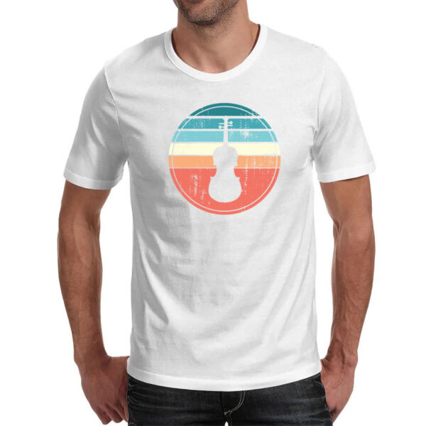 Camiseta Unissex Violino Sunset Art - Imagem 2
