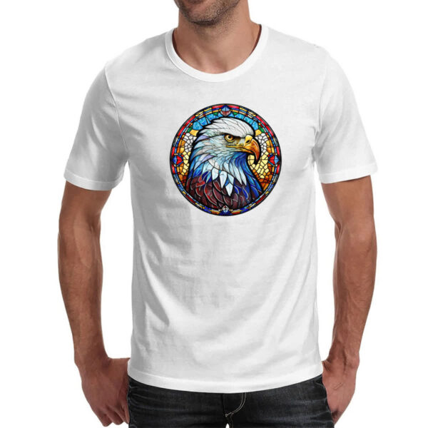 Camiseta Unissex Vitral Aguia - Imagem 2
