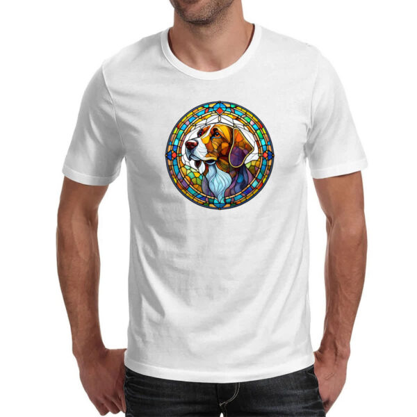 Camiseta Unissex Vitral Cachorro - Imagem 2