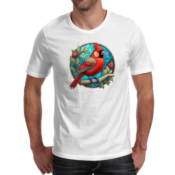 Camiseta Unissex Vitral cardeal - Imagem 2