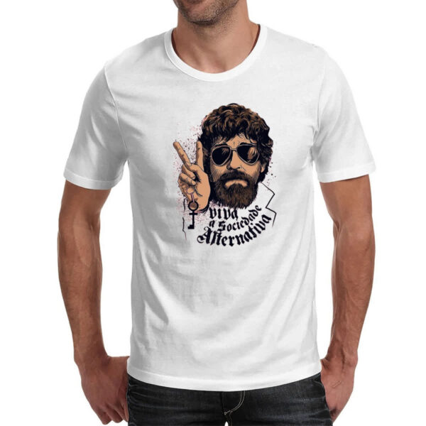 Camiseta Unissex Viva sociedade alternativa - Imagem 2