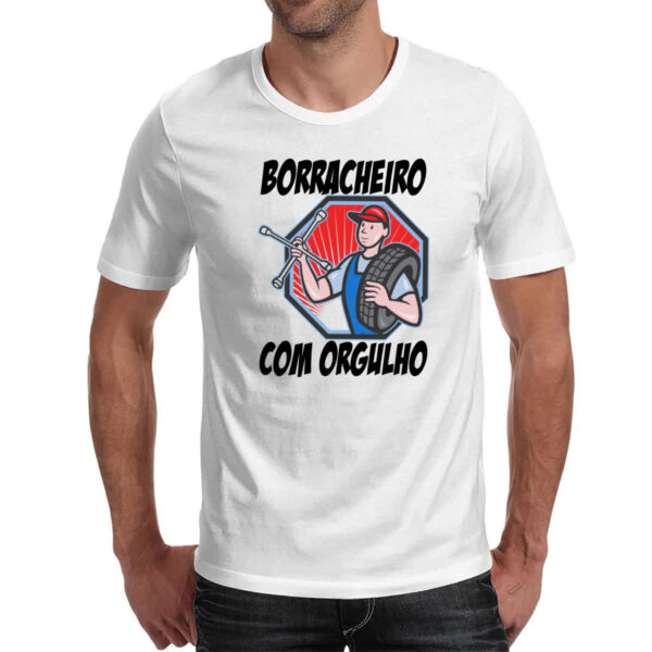 Camiseta Unissex Borracheiro com orgulho - Imagem 2