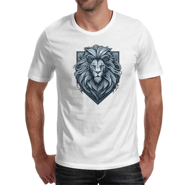 Camiseta Unissex Brasao Leao de Juda - Imagem 2
