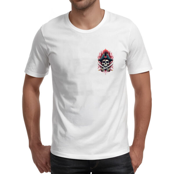 Camiseta Unissex Brasao pirata 02 - Imagem 2