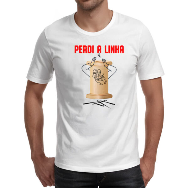 Camiseta Unissex Carretel perdi a linha - Imagem 2
