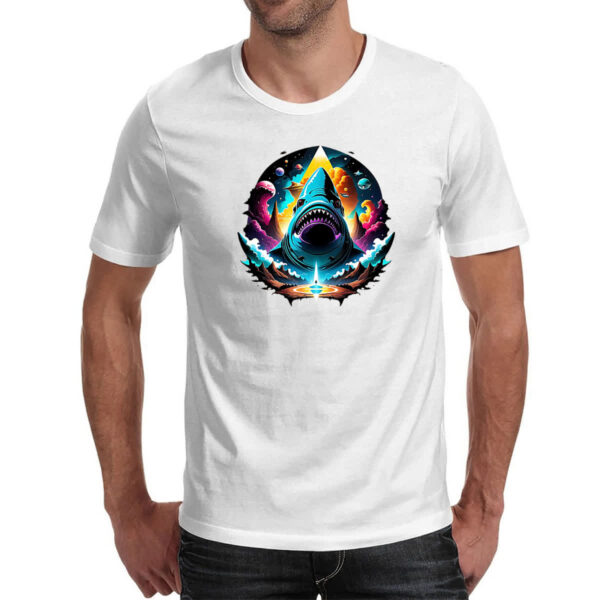 Camiseta Unissex Tubarao nebulosa - Imagem 2