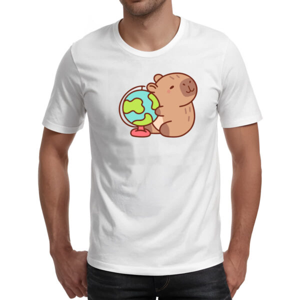 Camiseta Unissex Capivara Globo - Imagem 2