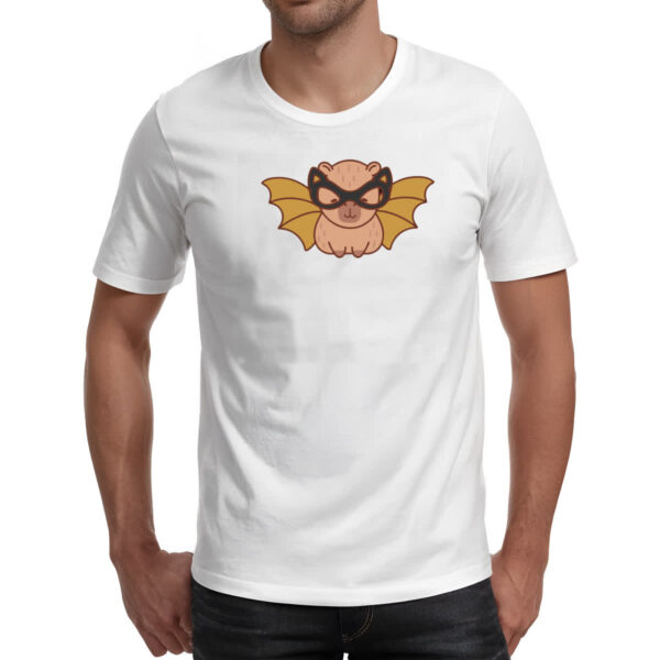 Camiseta Unissex Capivara Morcego - Imagem 2
