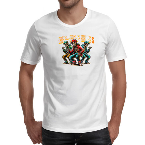 Camiseta Unissex Caveiras HIP HOP - Imagem 2