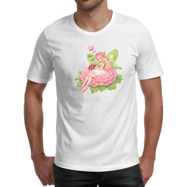 Camiseta Unissex Fada e Joaninha - Imagem 2