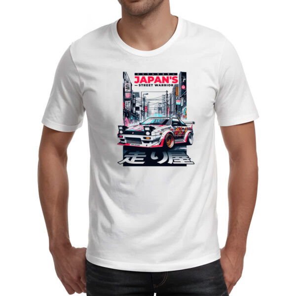 Camiseta Unissex Japan Street Warrior - Imagem 2