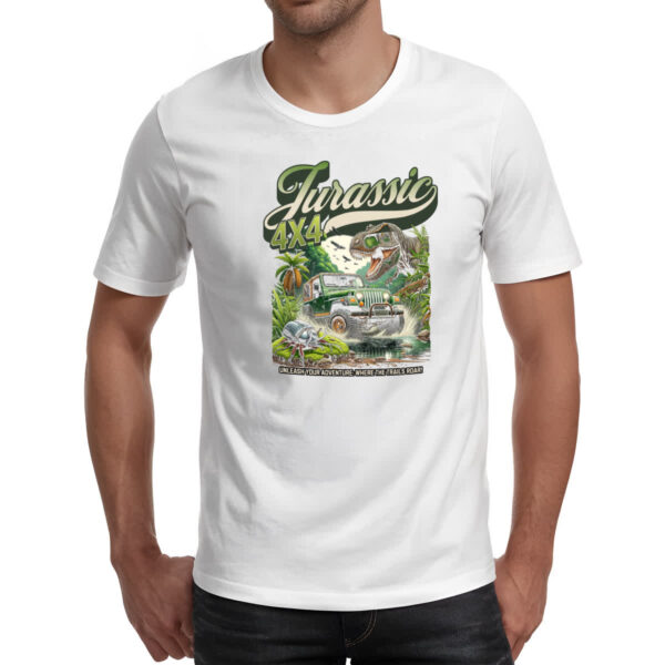 Camiseta Unissex Jurassic 4x4 - Imagem 2