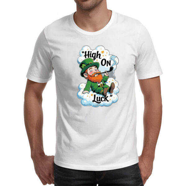 Camiseta Unissex Leprechaun cheio de sorte - Imagem 2