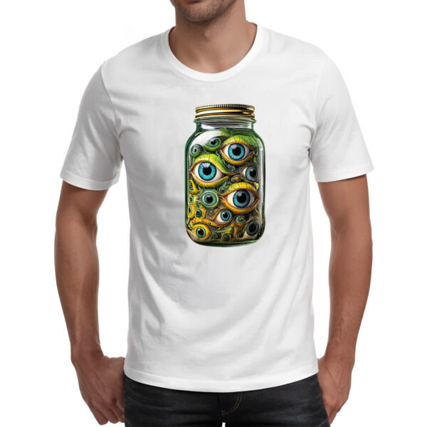 Camiseta Unissex Olhos em conserva - Imagem 2