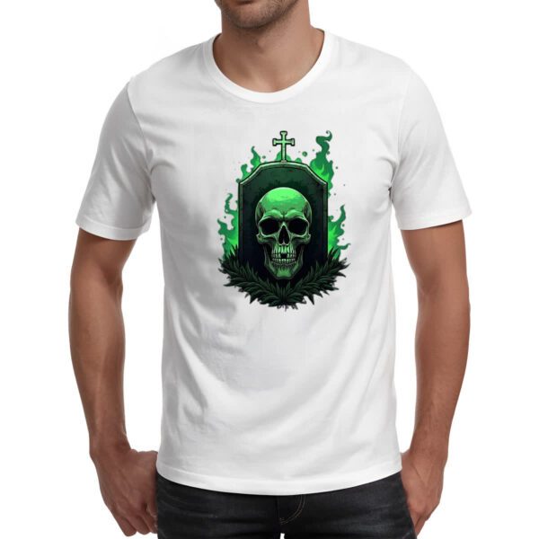 Camiseta Unissex Skull Lapide - Imagem 2