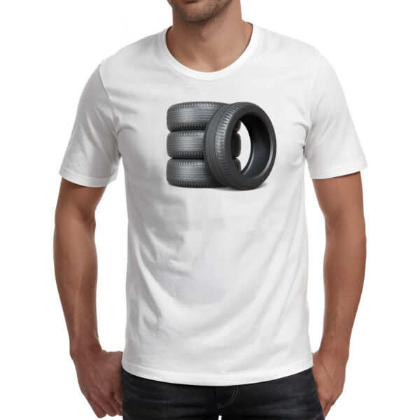 Camiseta Unissex Pneus radiais - Imagem 2