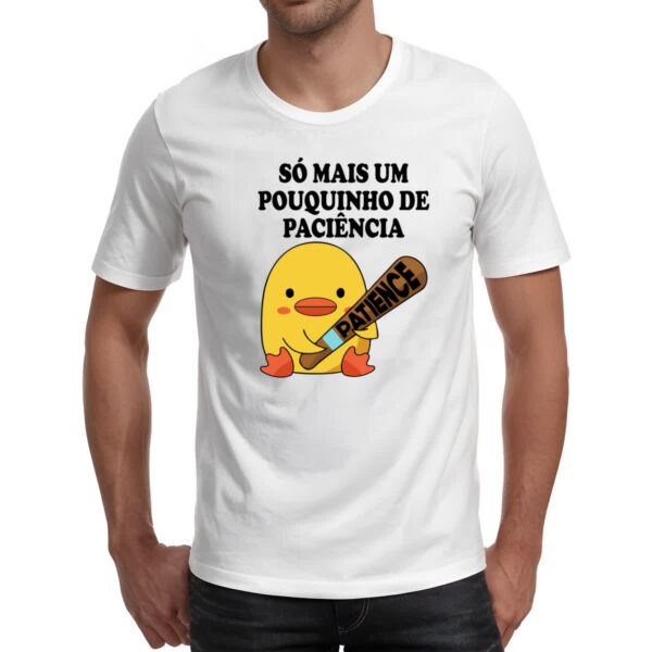 Camiseta Unissex Psicopato paciencia - Imagem 2