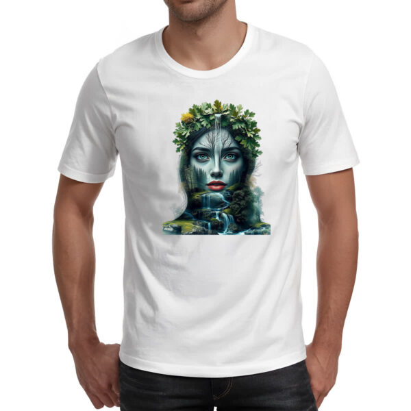 Camiseta Unissex Face mae natureza - Imagem 2