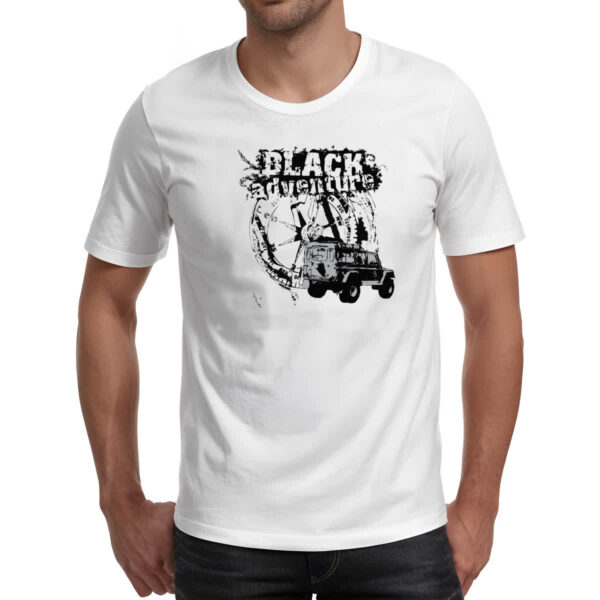 Camiseta Unissex Black adventure - Imagem 2