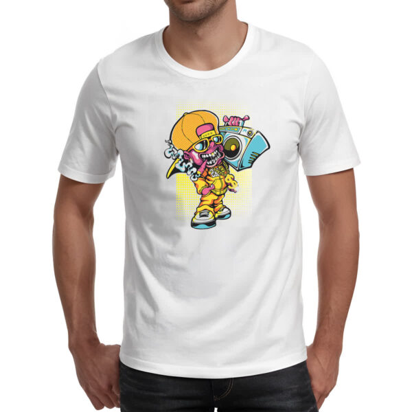 Camiseta Unissex Zombie sound - Imagem 2