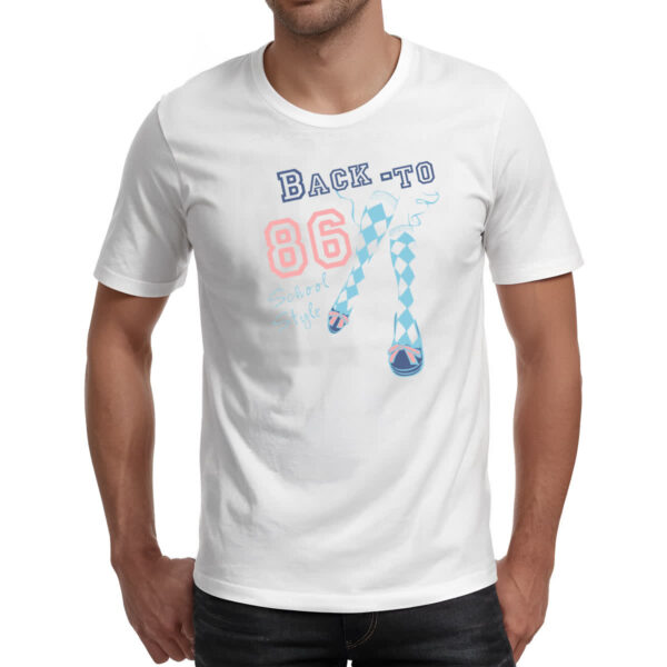 Camiseta Unissex Back to 86 School Style - Imagem 2