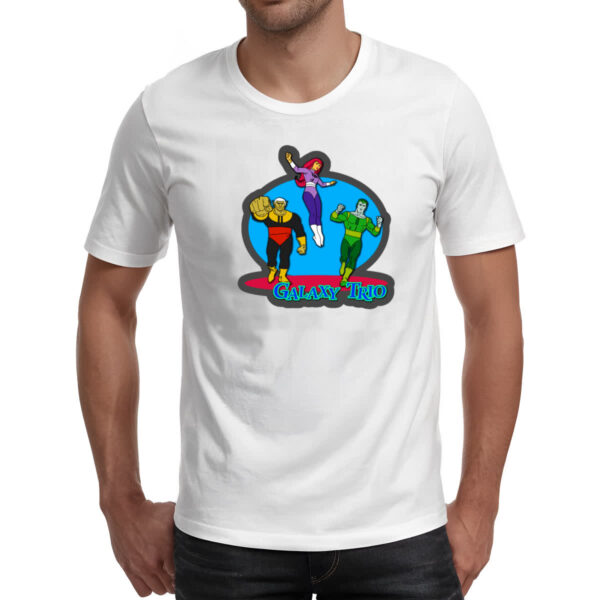 Camiseta Unissex Nostalgia Galaxy Trio - Imagem 2