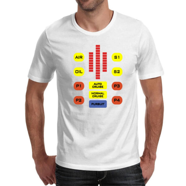 Camiseta Unissex Super Maquina Kitt Painel Nostalgia - Imagem 2