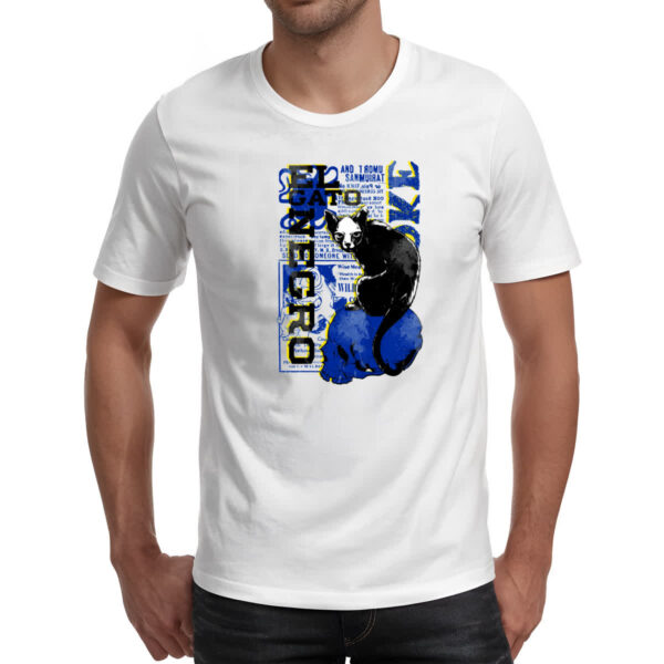 Camiseta Unissex El gato negro - Imagem 2