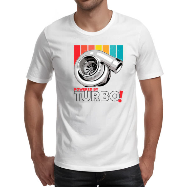 Camiseta Unissex Turbo powered - Imagem 2