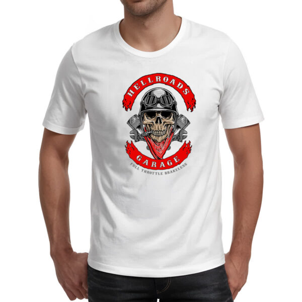 Camiseta Unissex Hellroads Garage - Imagem 2