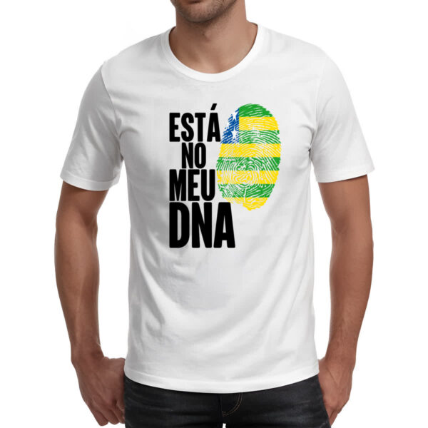 Camiseta Unissex Esta no meu DNA Goias - Imagem 2