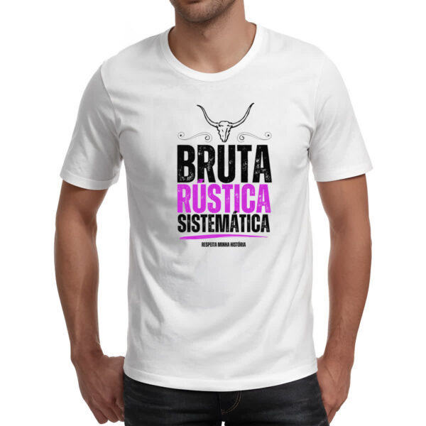 Camiseta Unissex Bruta Rustica Sistematica - Imagem 2