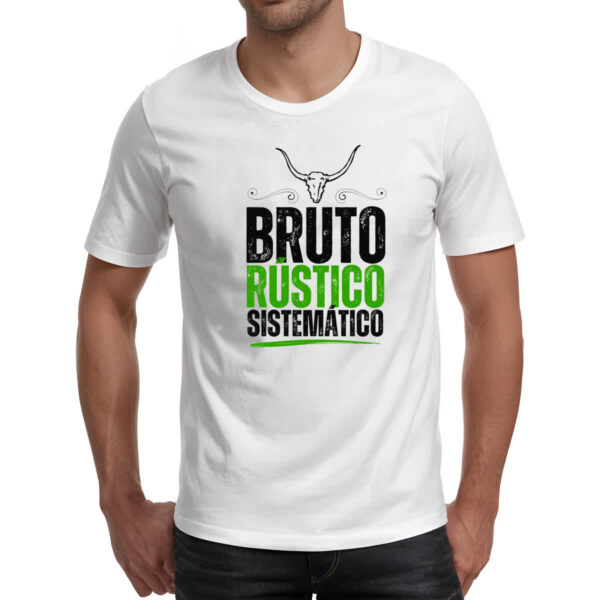 Camiseta Unissex Bruto Rustico Sistematico - Imagem 2